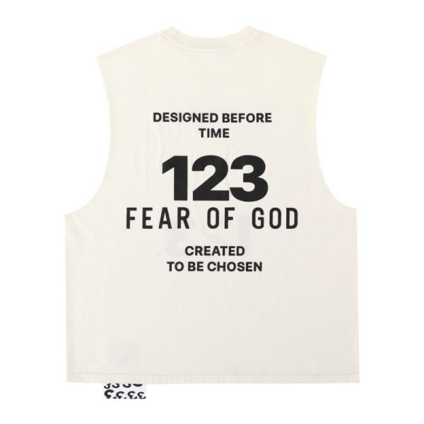 Fear of God Witnessing the 123 Tank Top (F53) - Image 4